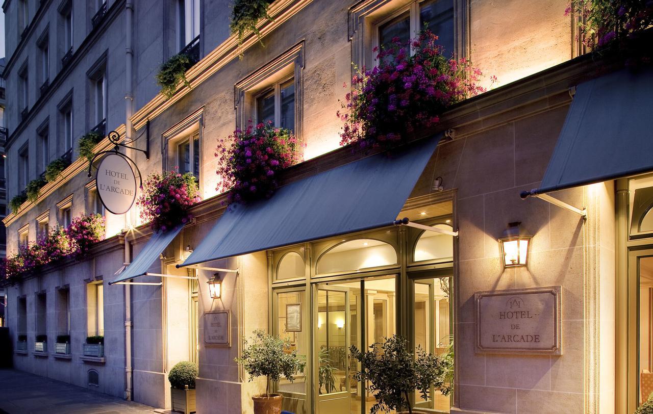 Hotel De L'Arcade Paris Bagian luar foto